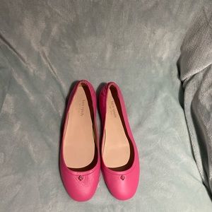 Kate Spade leather ballerinas